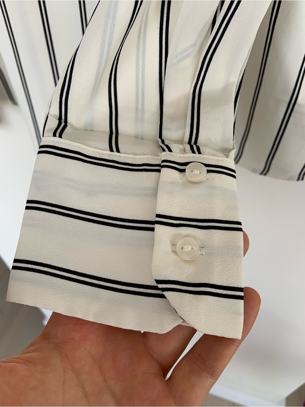 Mango stripped button down - Picture 4 of 5